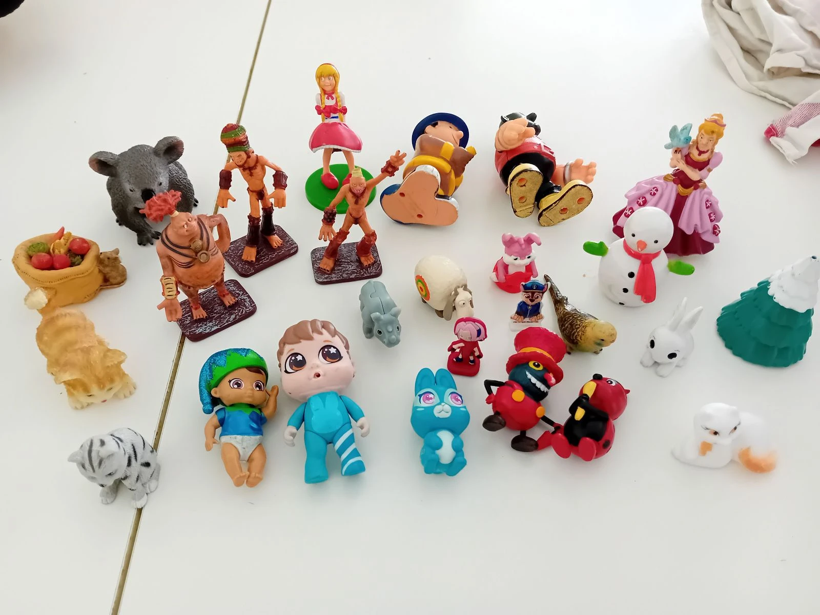 Lot personnages 